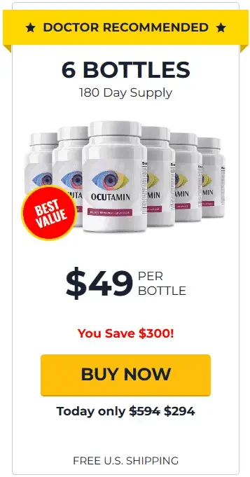 ocutamin 6 bottles price